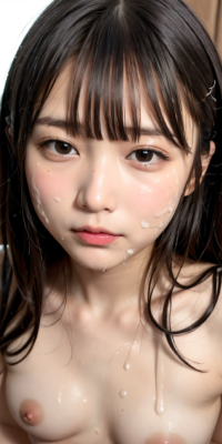 貧乳美少女の顔射初体験!ロリ顔にぶっかけられた禁断の白いザーメン:エロ画像144枚