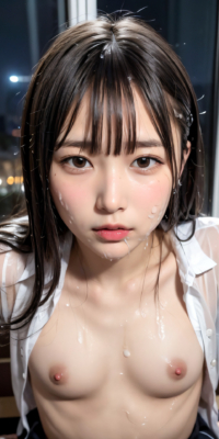 貧乳美少女の顔射初体験!ロリ顔にぶっかけられた禁断の白いザーメン:エロ画像144枚