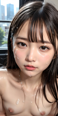 貧乳美少女の顔射初体験!ロリ顔にぶっかけられた禁断の白いザーメン:エロ画像144枚