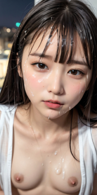 貧乳美少女の顔射初体験!ロリ顔にぶっかけられた禁断の白いザーメン:エロ画像144枚