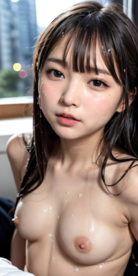 貧乳美少女の顔射初体験!ロリ顔にぶっかけられた禁断の白いザーメン:エロ画像144枚