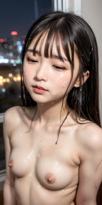 貧乳美少女の顔射初体験!ロリ顔にぶっかけられた禁断の白いザーメン:エロ画像144枚