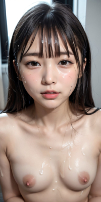 貧乳美少女の顔射初体験!ロリ顔にぶっかけられた禁断の白いザーメン:エロ画像144枚