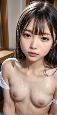 貧乳美少女の顔射初体験!ロリ顔にぶっかけられた禁断の白いザーメン:エロ画像144枚