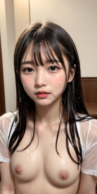 貧乳美少女の顔射初体験!ロリ顔にぶっかけられた禁断の白いザーメン:エロ画像144枚