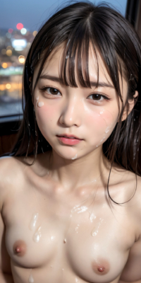 貧乳美少女の顔射初体験!ロリ顔にぶっかけられた禁断の白いザーメン:エロ画像144枚