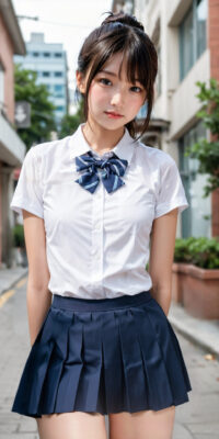 【AIエロ動画】女子高生の理性を溶かす街中催眠種付け【次世代AV】